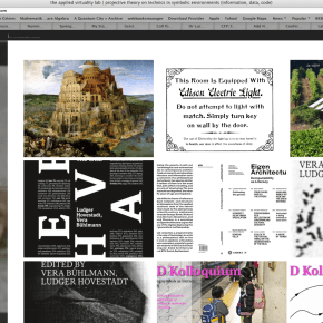 New Website (in the making)  // The applied virtuality&nbsp;theory-lab