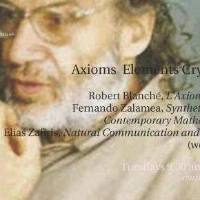 PHD Kolloquium Summer 2015 // Fernando Zalameo, Robert Blanché, Elias&nbsp;Zafiris